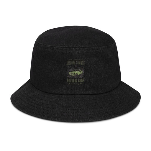 [ID: 501-G100] Arizona Outdoor Camp - Classic Truck Denim Bucket Hat