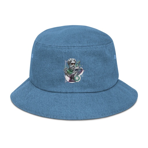 [ID: 501-G160] Be Someone Unique Denim Bucket Hat