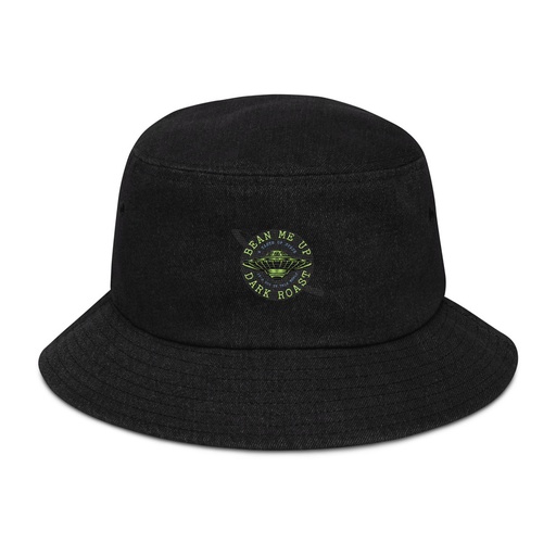[ID: 501-G170] Bean Me Up Denim Bucket Hat
