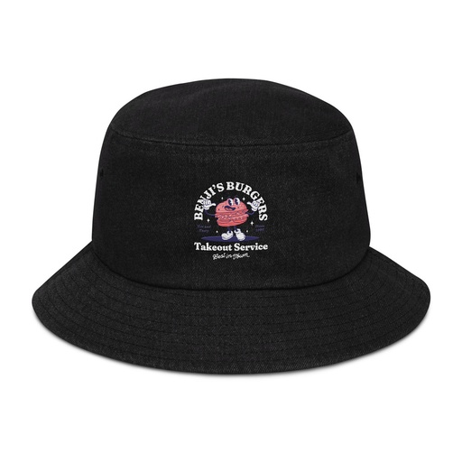 [ID: 501-G182] Benji's Burgers - Fast Food Denim Bucket Hat
