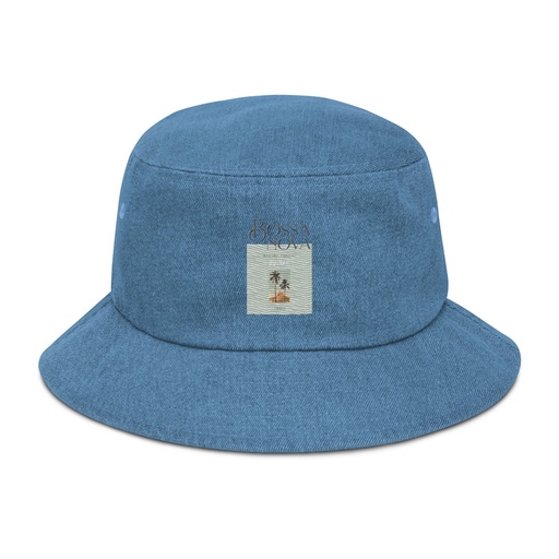 [ID: 501-G271] Bossa Nova Denim Bucket Hat