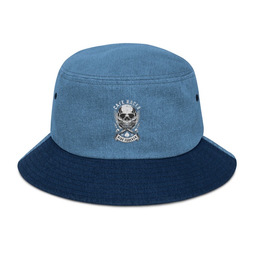[ID: 501-G305] CAFE RACER Denim Bucket Hat