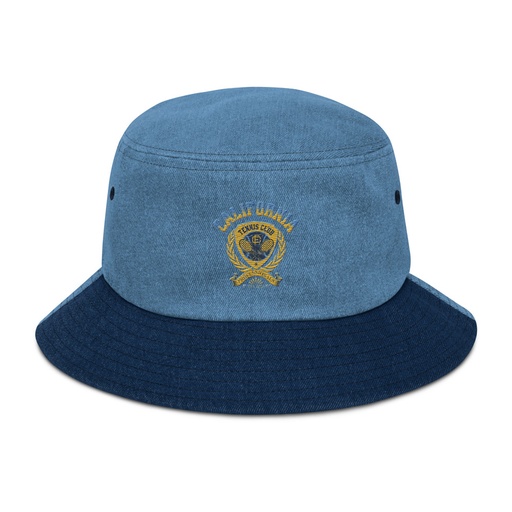[ID: 501-G319] CALIFORNIA TENNIS PROFESSIONALS Denim Bucket Hat