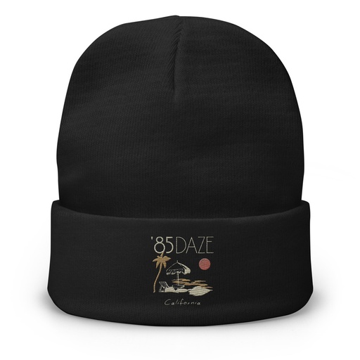 [ID: 81-G1] '85 Daze California Knit Beanie
