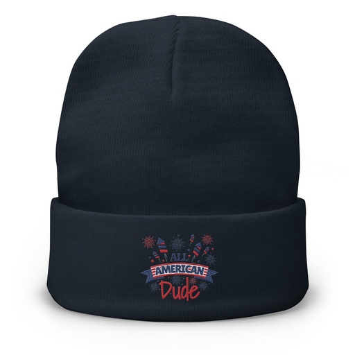 [ID: 81-G42] All American Knit Beanie