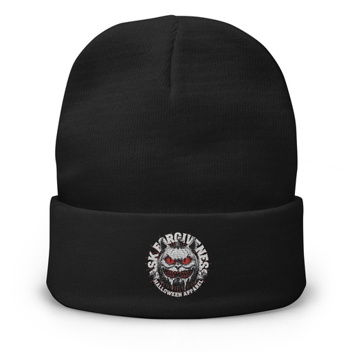 [ID: 81-G104] Ask Forgiveness Knit Beanie