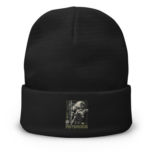 [ID: 81-G106] Asteroids Knit Beanie