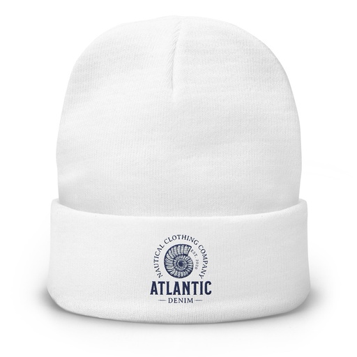 [ID: 81-G113] Atlantic Denim - Nautical Knit Beanie