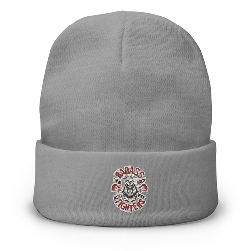 [ID: 81-G130] Badass Fighters Knit Beanie