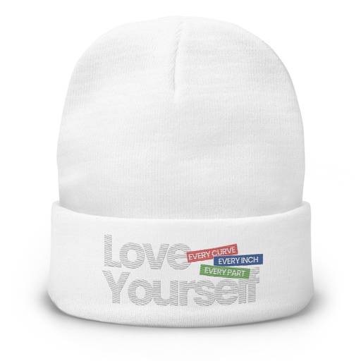 [ID: 81-G246] Body Positivity Knit Beanie