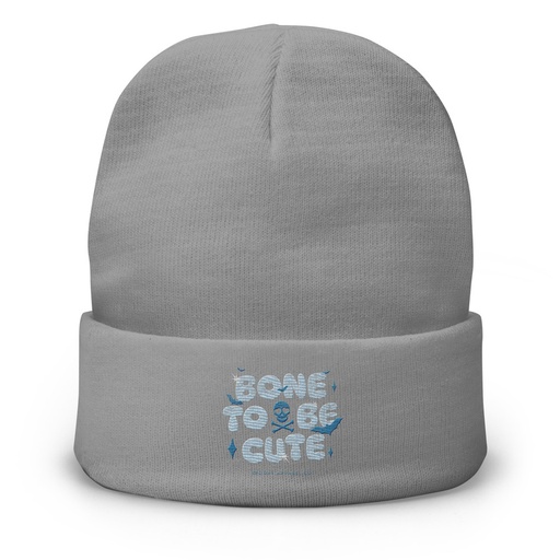 [ID: 81-G250] Bone To Be Cute - Halloween Knit Beanie