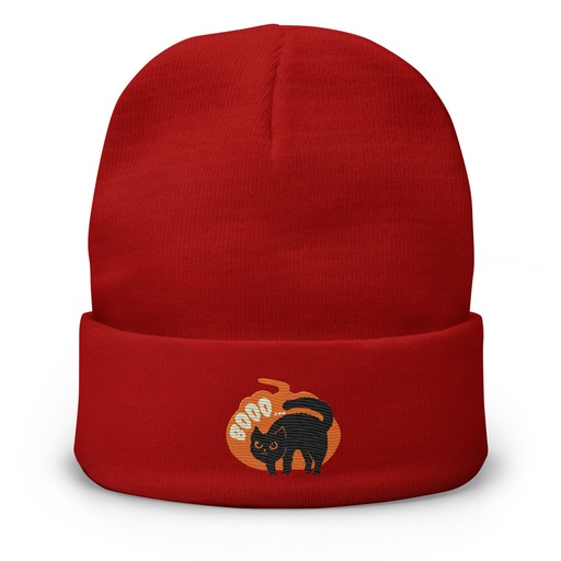 [ID: 81-G251] Boo - Scay Cute Cat Knit Beanie