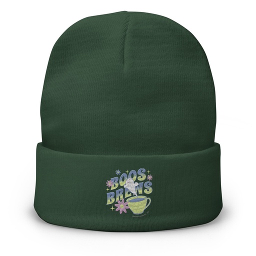 [ID: 81-G254] Boos + Brews - Halloween Knit Beanie