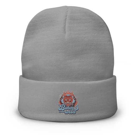 [ID: 81-G263] Born to be Wild - Tiger Knit Beanie