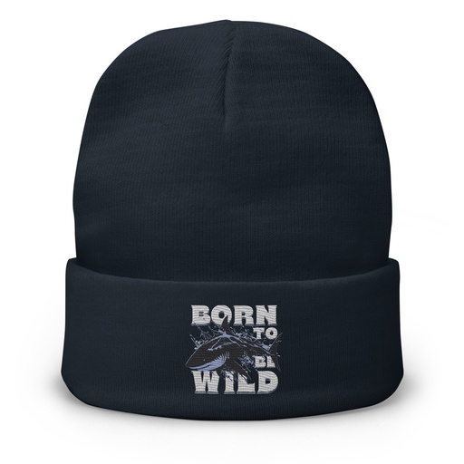[ID: 81-G264] BORN TO BE WILD Knit Beanie