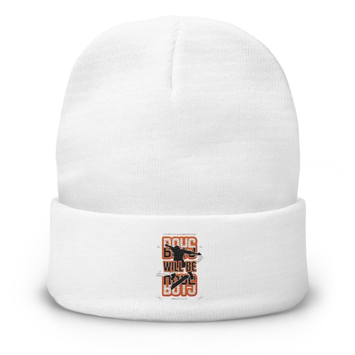 [ID: 81-G279] Boys will be boys Knit Beanie