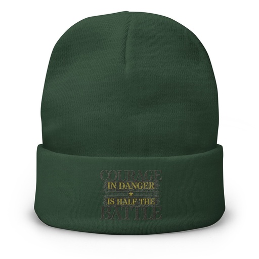 [ID: 81-G281] Brave Soldier Knit Beanie