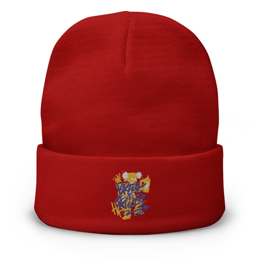 [ID: 81-G282] Break the Rules Graffiti - Spray Paint Knit Beanie