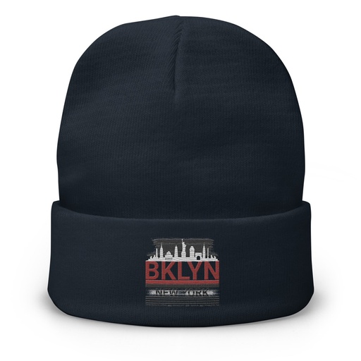 [ID: 81-G289] Brooklyn -New York   Knit Beanie