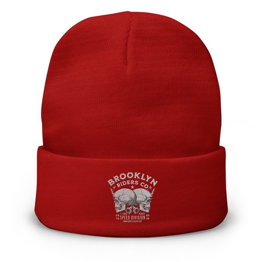 [ID: 81-G291] BROOKLYN NEWYOR RIDERS CO Knit Beanie