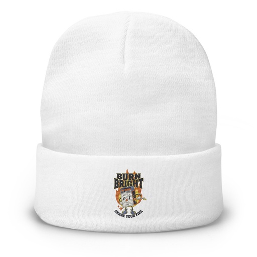 [ID: 81-G297] Burn Bright Knit Beanie
