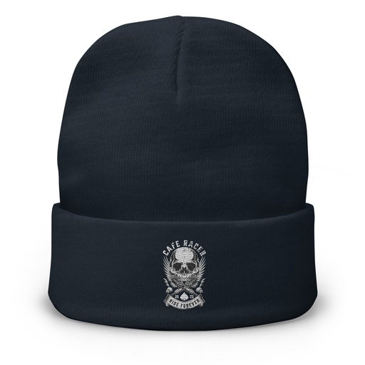 [ID: 81-G305] CAFE RACER Knit Beanie
