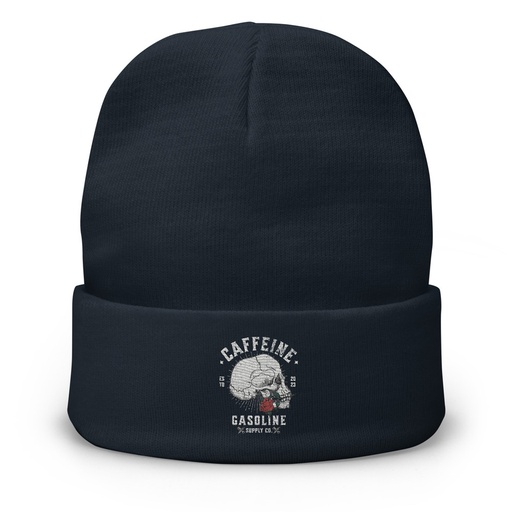 [ID: 81-G309] CAFFEINE GASOLINE Knit Beanie