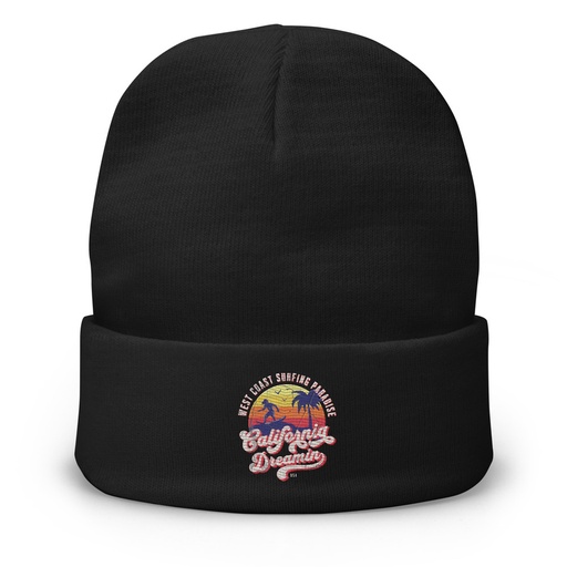 [ID: 81-G316] California Dreamin - Beach & Surf Knit Beanie