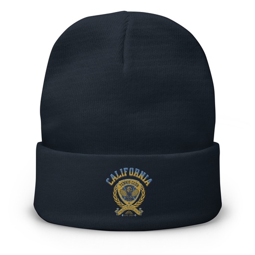 [ID: 81-G319] CALIFORNIA TENNIS PROFESSIONALS Knit Beanie