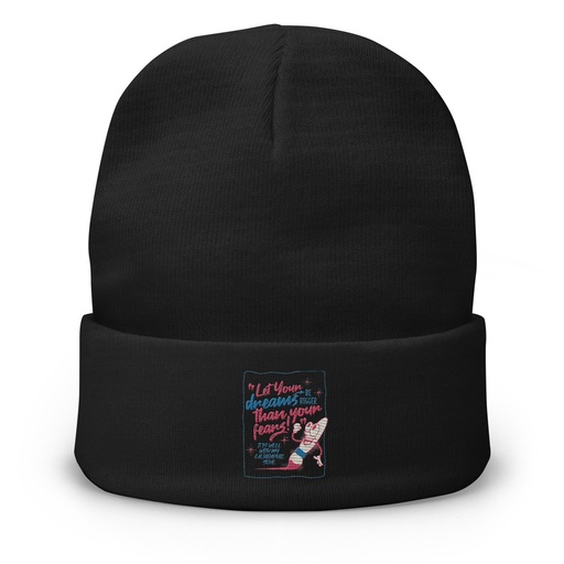 [ID: 81-G320] Calligraphic Soul Knit Beanie