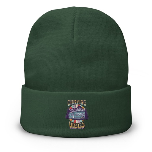[ID: 81-G327] Camping Vibes Knit Beanie
