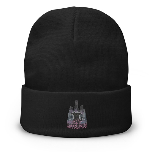 [ID: 81-G340] cat-astrophe Knit Beanie