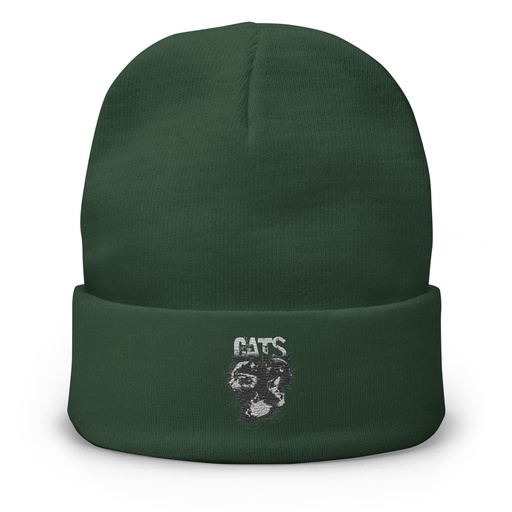 [ID: 81-G349] Cats Knit Beanie