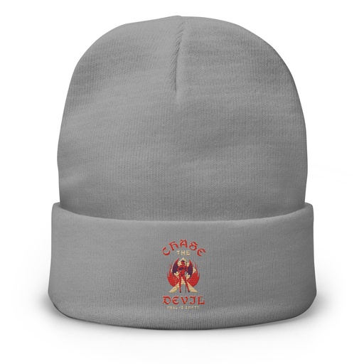 [ID: 81-G359] Chase The Devil Knit Beanie