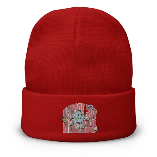 [ID: 81-G372] Choose Joy Always Knit Beanie