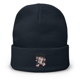 Coffee Break Mascot Knit Beanie