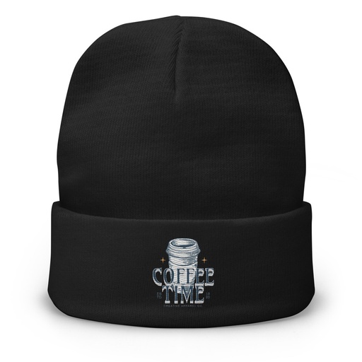 [ID: 81-G404] Coffee Time Knit Beanie