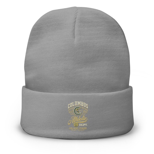 [ID: 81-G412] Columbus Athletic Knit Beanie