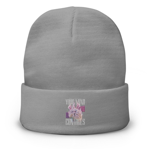 [ID: 81-G414] Control your Mind Knit Beanie