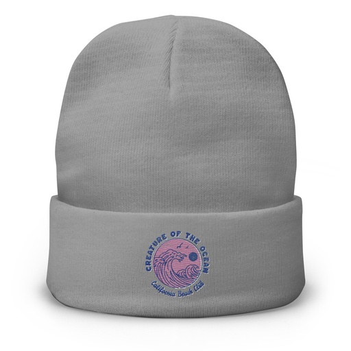 [ID: 81-G435] Creature of the Ocean Knit Beanie