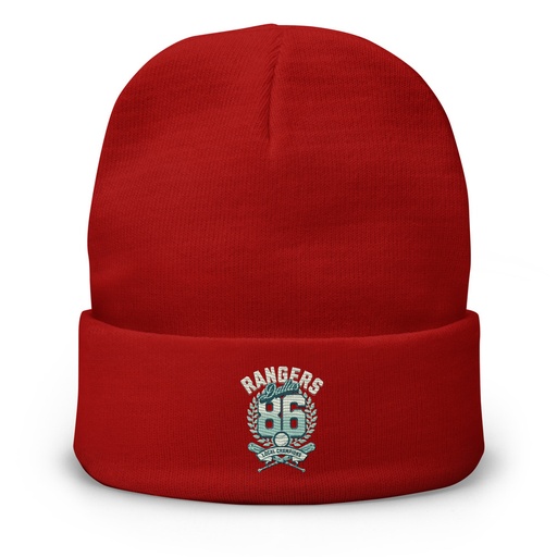 [ID: 81-G464] Dallas Rangers - Old School Sports Knit Beanie