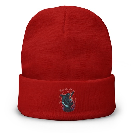 [ID: 81-G468] DARKFEATHER Knit Beanie