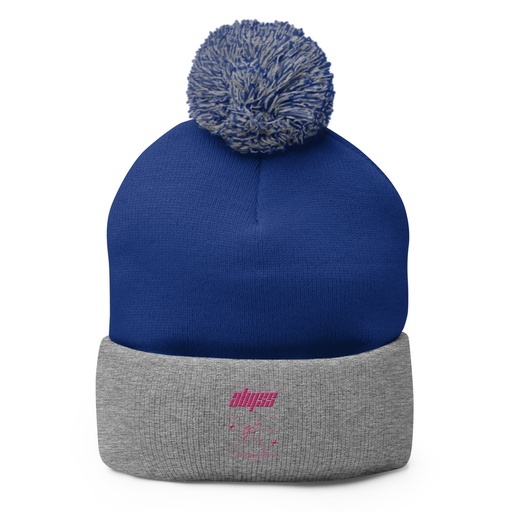[ID: 93-G21] Abyss Pom-Pom Knit Cap