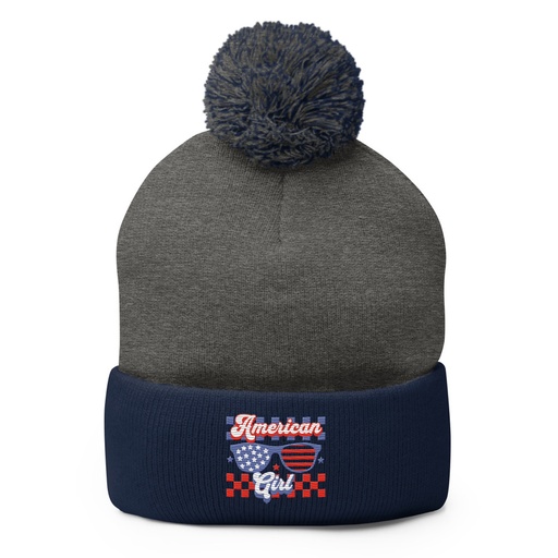 [ID: 93-G72] American girl Pom-Pom Knit Cap