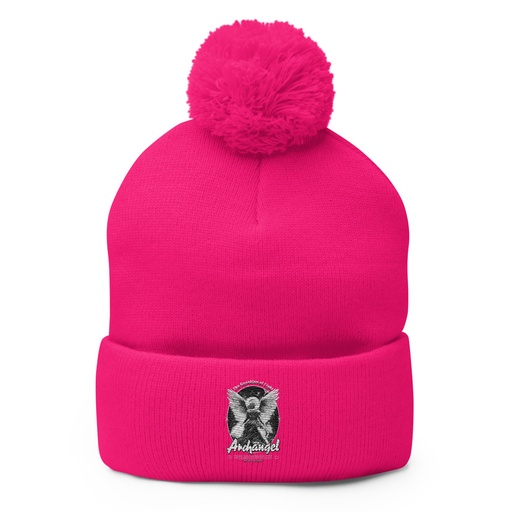 [ID: 93-G99] Archangel Pom-Pom Knit Cap