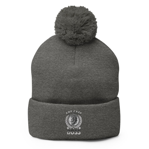 [ID: 93-G101] ART CAFE - BOSS Pom-Pom Knit Cap