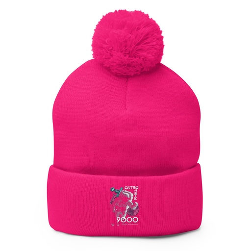 [ID: 93-G112] Astrophel 9000 Pom-Pom Knit Cap