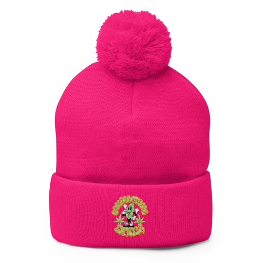 [ID: 93-G134] Ballerboyclub Exotics Pom-Pom Knit Cap