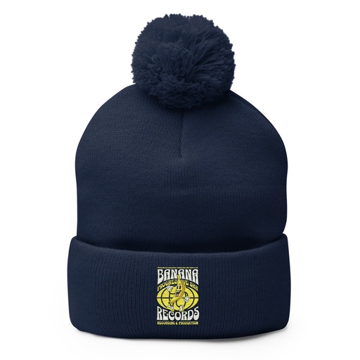 [ID: 93-G136] Banana Records - Comic Character Pom-Pom Knit Cap
