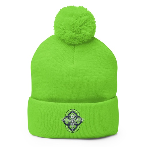 [ID: 93-G159] Be Part of the Big Picture - Insect Pom-Pom Knit Cap